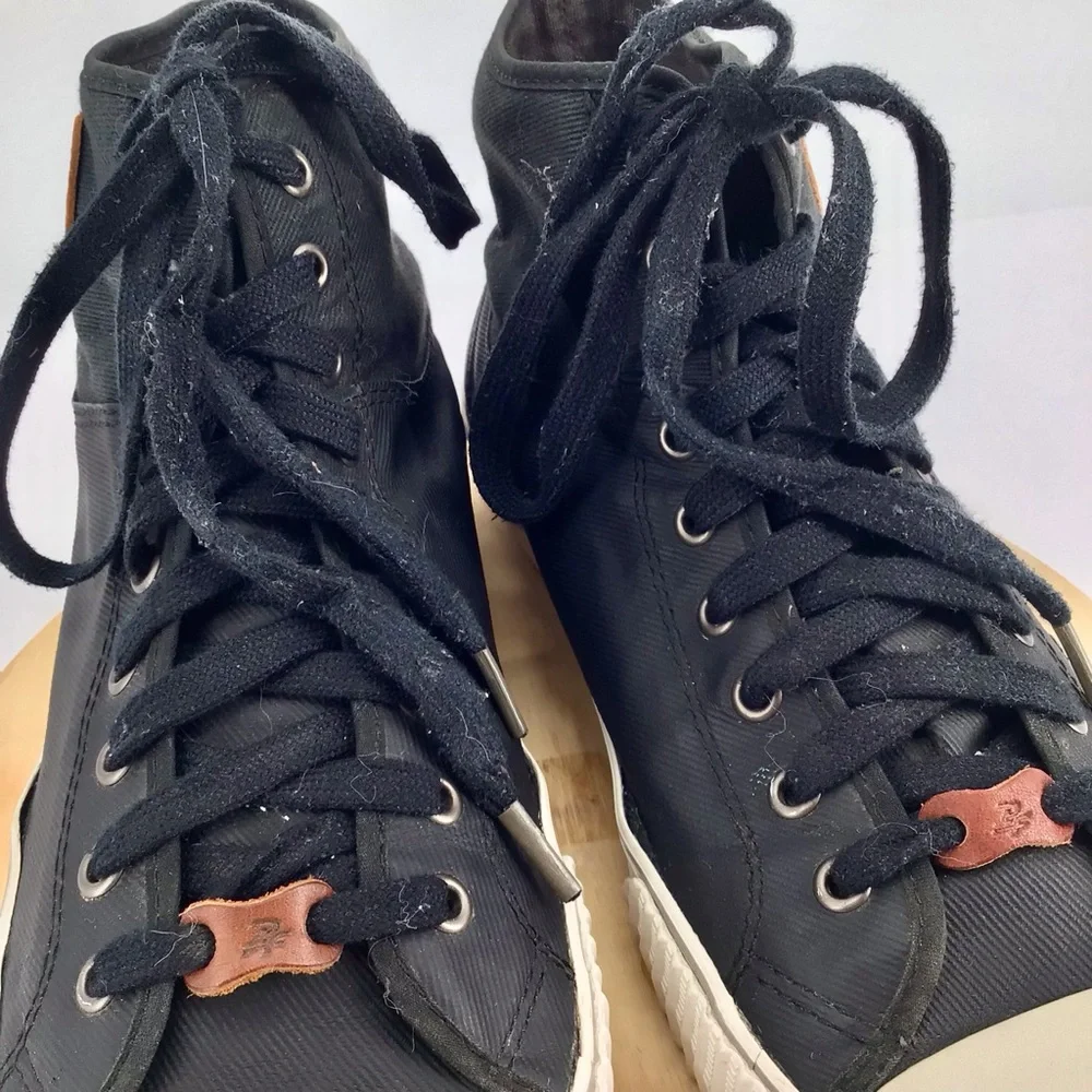 PF Flyers Men's/Women's Coated Canvas Hi Casual Sneaker Men's Sz 12/ Women 13.5 - Picture 3 of 16